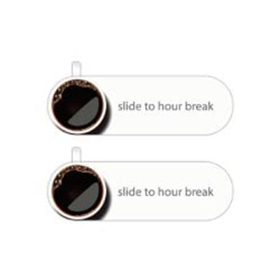 LPT8 Mola Icin Kaydir (Slide to hour break) Yazili Etiket