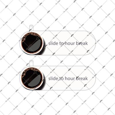 LPT8 Mola Icin Kaydir (Slide to hour break) Yazili Etiket