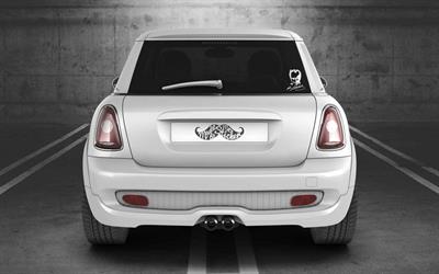 MKA6 Kemal Ataturk Silueti - Mat Beyaz