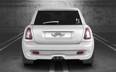 MKA7 Kemal Ataturk Silueti - Mat Beyaz