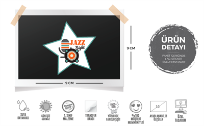 MSC11 Jazz Night Etiketi