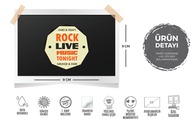 MSC22 Rock Live Etiketi