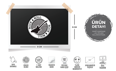 MSC26 Rock N Roll Etiketi
