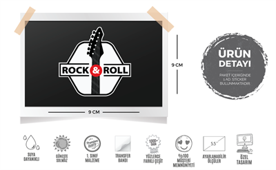 MSC29 Rock N Roll Etiketi