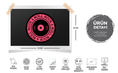 MSC30 Rock N Roll Etiketi
