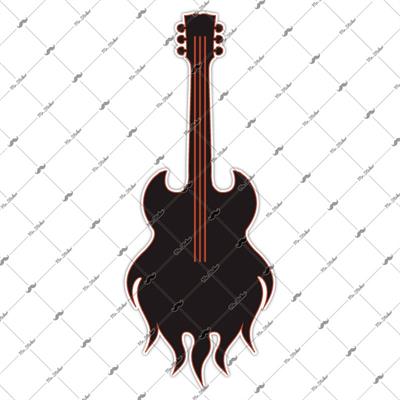 MSC34 Elektro Gitar Etiketi