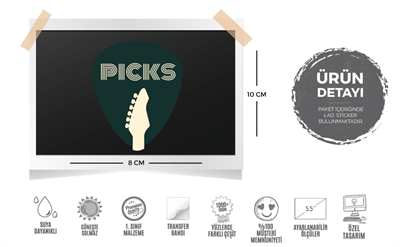 MSC4 Gitar Penasi Etiketi