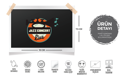 MSC8 Jazz Concert Etiketi