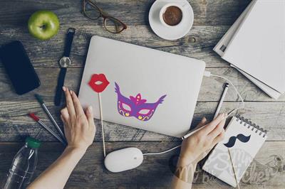 MSK2 Mavi Maske Etiketi