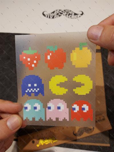 MSL101 Pacman Etiket Seti