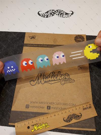 MSL105 Pacman Kaciyor Etiketi