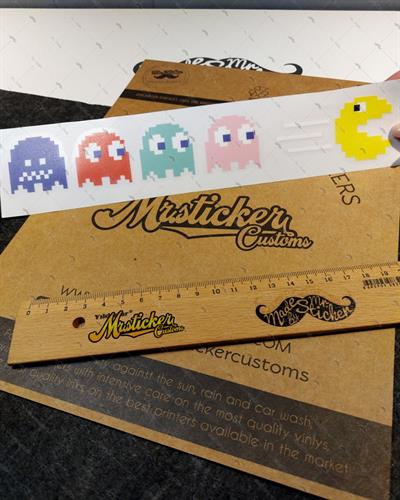 MSL105 Pacman Kaciyor Etiketi