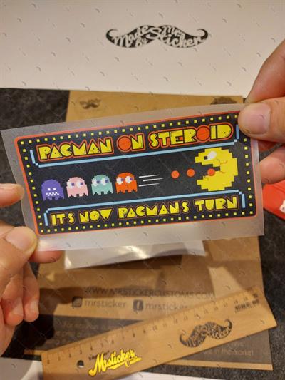 MSL107 Steroidli Pacman Etiketi