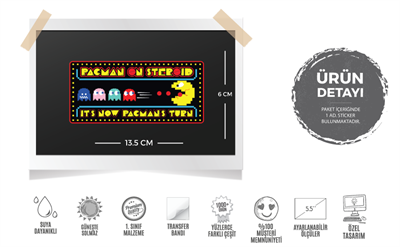 MSL107 Steroidli Pacman Etiketi