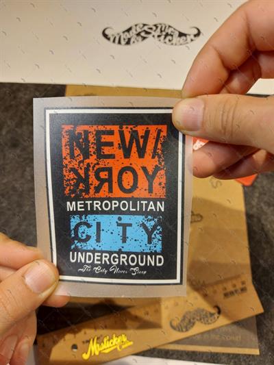 MSL111 New York Yazili Etiket