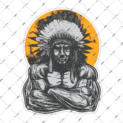 MSL114 Kizgin Mohikan Etiketi