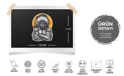 MSL114 Kizgin Mohikan Etiketi