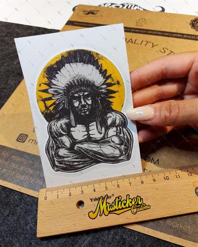 MSL114 Kizgin Mohikan Etiketi