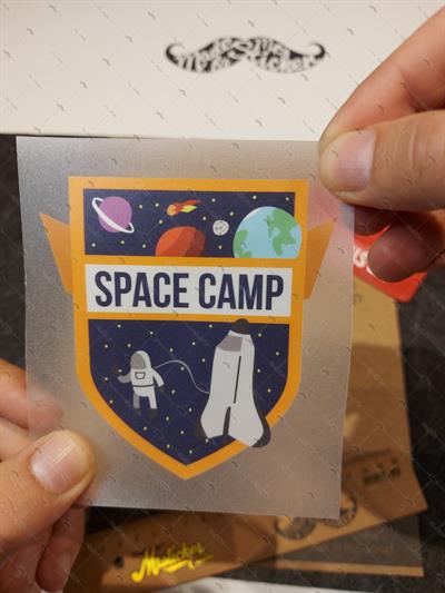 MSL116 Uzay Kampi Etiketi