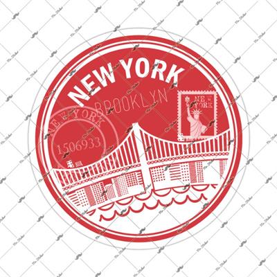 MSL119 New York Yazili Etiket