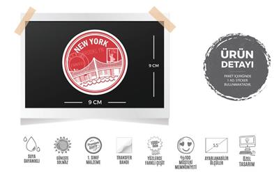 MSL119 New York Yazili Etiket