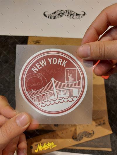 MSL119 New York Yazili Etiket