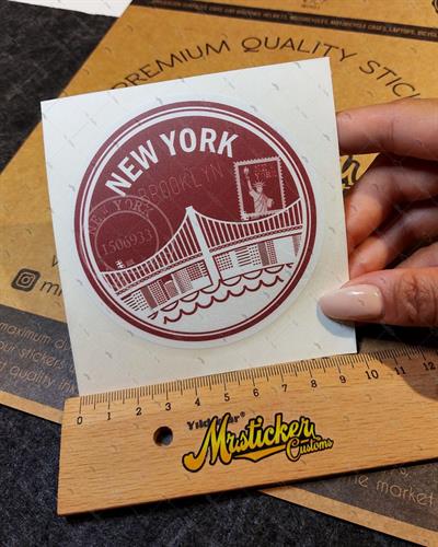 MSL119 New York Yazili Etiket
