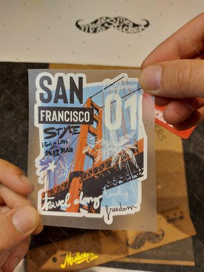 MSL120 San Francisco Etiketi