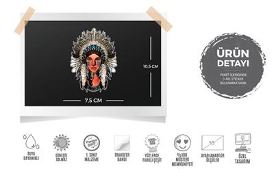 MSL123 Mohikan Kizi Etiketi