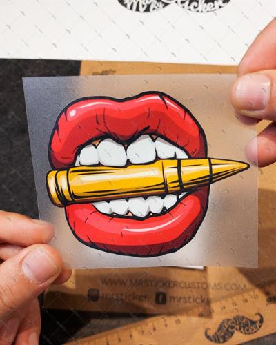 MSL126 Kursun Isiran Dudak Etiketi