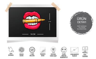 MSL126 Kursun Isiran Dudak Etiketi