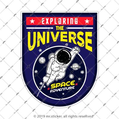 MSL130 Uzay Kesfi Yazili Etiket