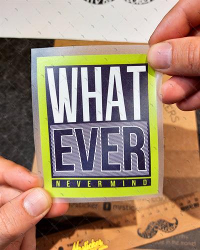 MSL136 Neyse Bosver Yazili Etiket