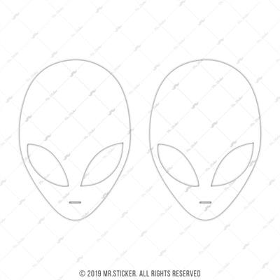MSL143 Alien Etiketi 2li Set