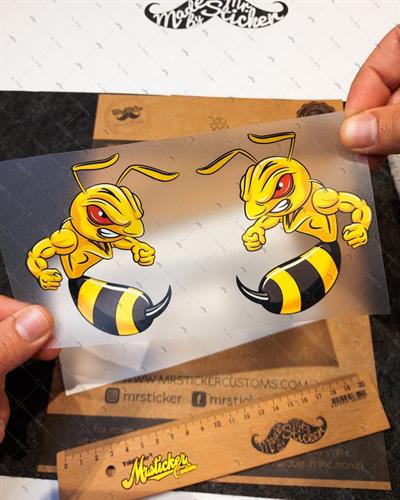 MSL146 Steroidli Ari Etiketi Simetrik 2li Set