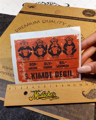 MSL147 4 Maymun Etiketi