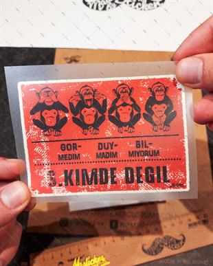 MSL147 4 Maymun Etiketi