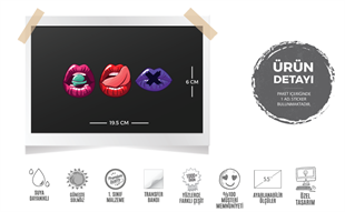 MSL148 Dudak Etiket Seti