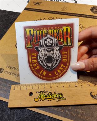 MSL149 Itfaiyeci Ayi Etiketi