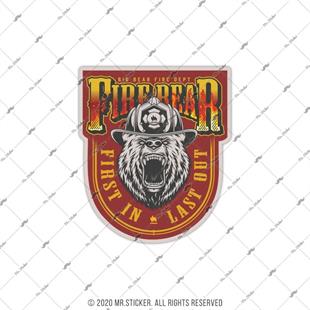 MSL149 Itfaiyeci Ayi Etiketi