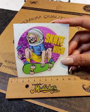 MSL150 Kaykayci Kurukafa Etiketi