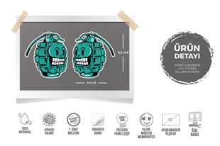 MSL160 Kurukafa Bom Etiketi