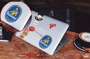 MSL161 Banane Cok da Fifi Etiket Seti