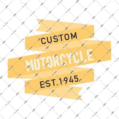 MSL19 Custom Motosiklet Etiketi