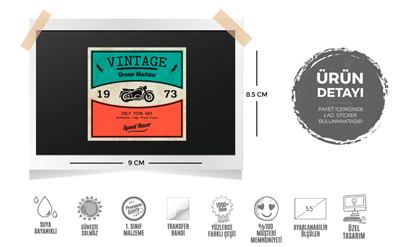 MSL21 Hayal Makinasi Etiketi