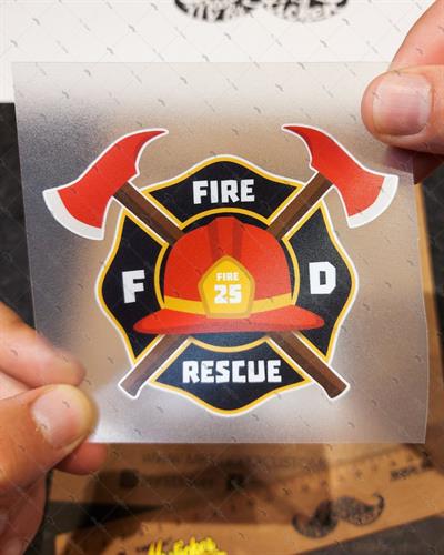 MSL24 Itfaiyeci (Fireman) Etiketi