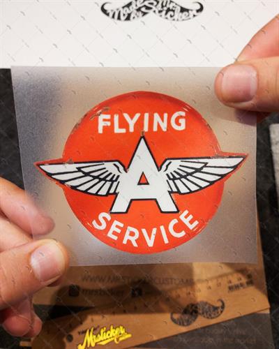 MSL25 Ucus Servisi (Flying Service) Etiketi