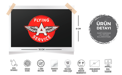 MSL25 Ucus Servisi (Flying Service) Etiketi