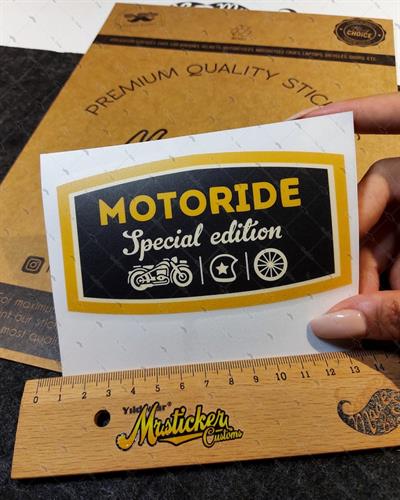 MSL58 Motoride Etiketi