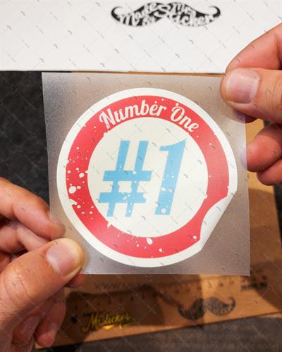 MSL61 No1 Amblem Etiketi